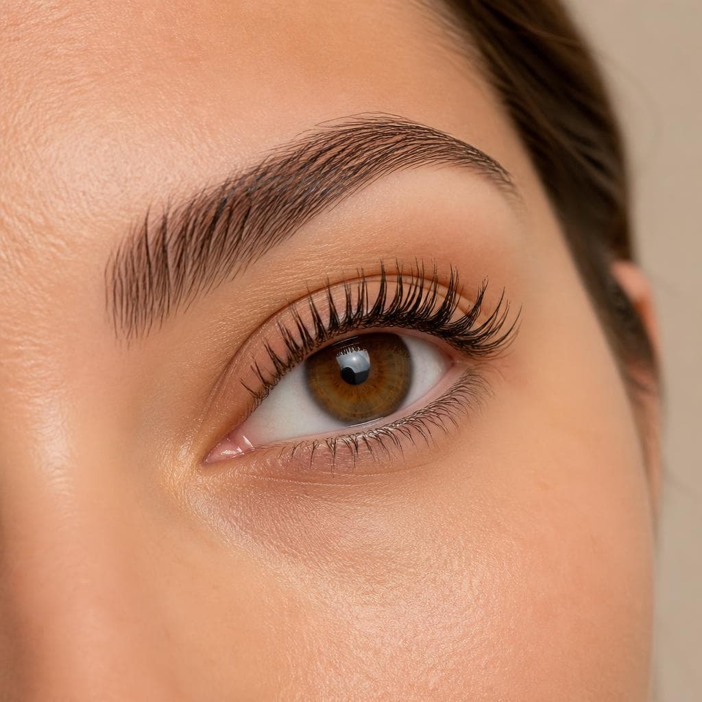 After: Lash Tinting