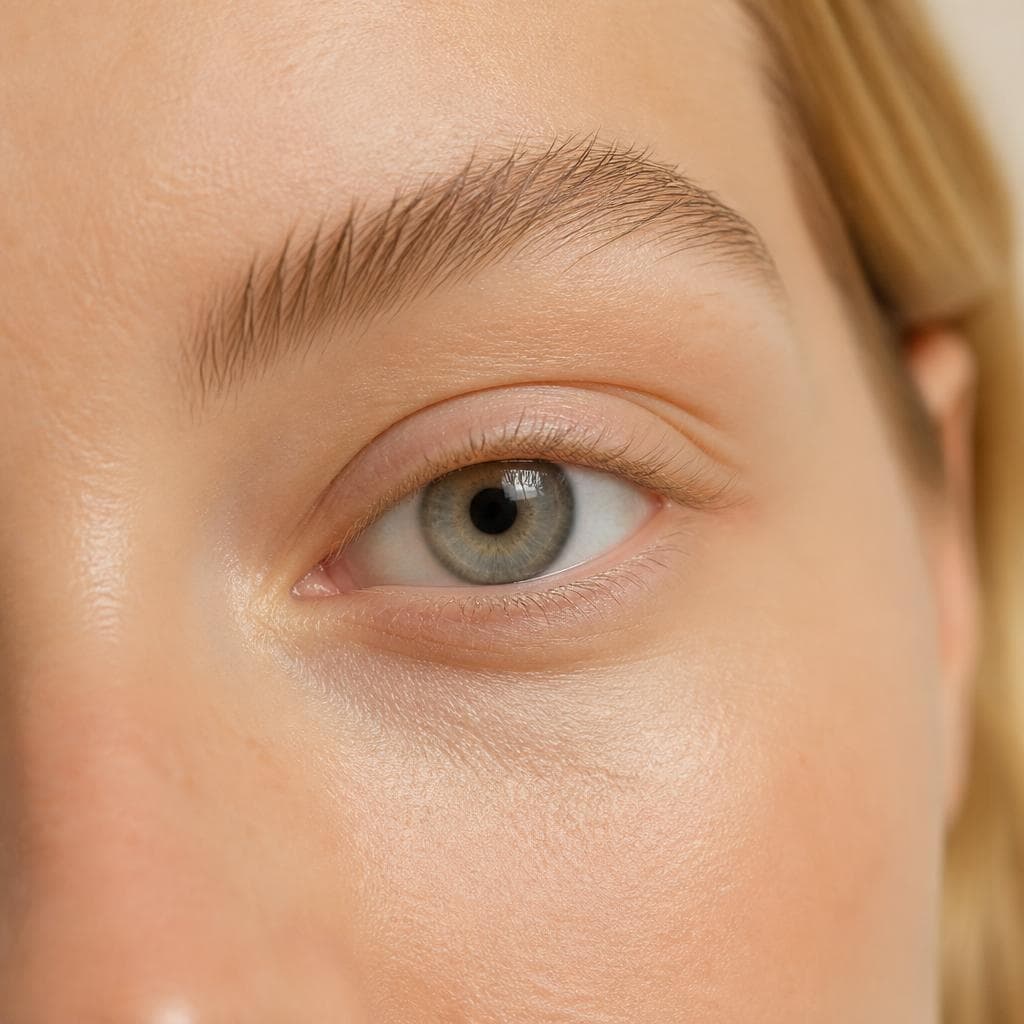 Before: Lash Tinting